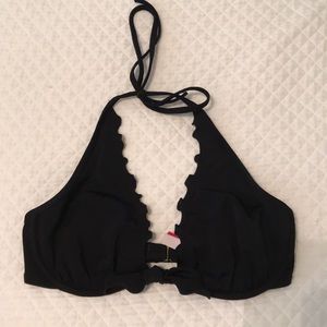 Victoria’s Secret Ruffle Halter Bikini Top